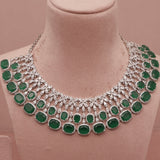 ad green necklace set