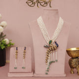 Antique Heritage Peacock Necklace set