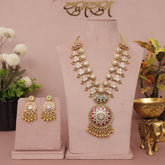 Antique Swarovski Long Necklace Set