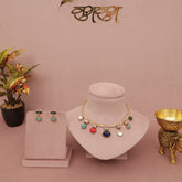 Kundan Hasali Necklace Set