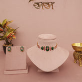 Kundan Choker Necklace Set