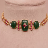 Kundan Choker Necklace Set