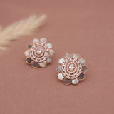 American Diamond MOP Stud Earring