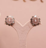 American Diamond MOP Stud Earring