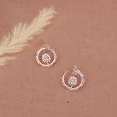American Diamond MOP Stud Earring