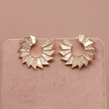 American Diamond MOP Stud Earring