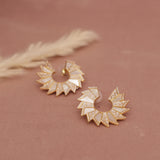 American Diamond MOP Stud Earring