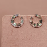 American Diamond MOP Stud Earring