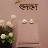 American Diamond MOP Stud Earring