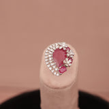 American Diamond Finger Ring