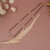 american diamond mangalsutra