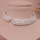 American Diamond Hasli Necklase Set
