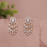 American Diamond Golden Necklase Set