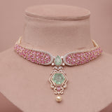American Diamond Modern Necklase Set