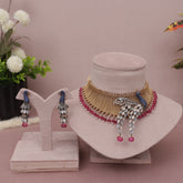 American Diamond Modern Matt Necklase Set