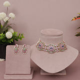 American Diamond Modern Necklase Set