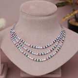 American Diamond Modern Necklase Set