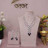 American Diamond Modern Necklase Set