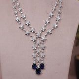 American Diamond Modern Necklase Set