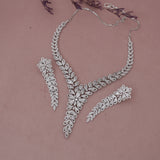 American Diamond Modern Necklase Set