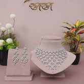 American Diamond Modern Necklase Set