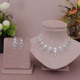 American Diamond Modern Necklase Set
