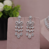 American Diamond Modern Necklase Set