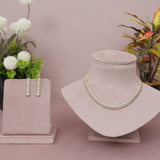 American Diamond Modern Necklase Set