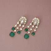 Premium Moissanite Kundan Earring
