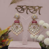 Premium Polki Kundan Jhumka Earring