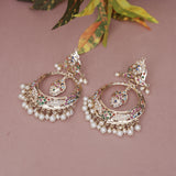 Jadau Multi Golden Earring