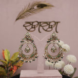 Jadau Multi Golden Earring