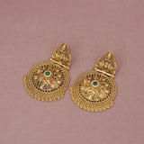 Antique Gold Kundan Earring