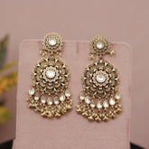 Antique Gold Kundan Earring