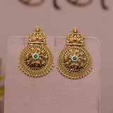 Antique Gold Kundan Earring