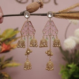 Kashmiri Pahadi Fusion Jhumka Earring