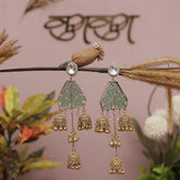 Kashmiri Pahadi Fusion Jhumka Earring