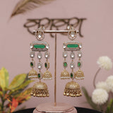 Kashmiri Pahadi Fusion Jhumka Earring