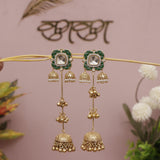 Kashmiri Pahadi Fusion Jhumka Earring