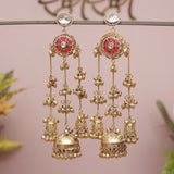Kashmiri Pahadi Fusion Jhumka Earring