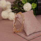 Cubic Zirconia Gold Plated AD Bangle