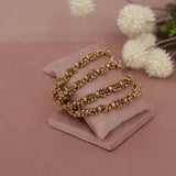 Antique Matt Gold Bangle