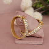 premium Pachhi Takkar Kundan Bangle