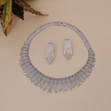 American Diamond Modern Necklase Set