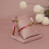 premium Pachhi Takkar Kundan Bangle