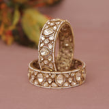 Moissanite Kundan Bangle