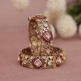 premium Polki Kundan Bangle