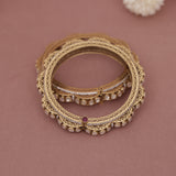 Moissanite Kundan Bangle