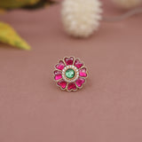 Kundan Finger Ring