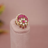 Kundan Finger Ring